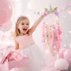 Einhorn Traumfänger Kinder Traumfänger mit LED Kinderzimmer Produktbild-Vorschau 2