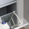 A close-up view of a shoe cabinet with a shoe inside. Produktbild-Vorschau