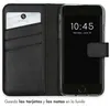 Funda de Cuero Auténtico tipo Libro para Apple iPhone SE Vista previa de la imagen del producto 3
