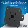 ADGO® Pfostenträger 90x90 mm Zaunpfosten Anschraubhülse Produktbild-Vorschau 4