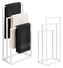 ModernHome AIE-43 - Porta asciugamani, 3 bracci, bianco Anteprima dell’immagine prodotto 2