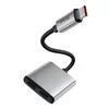 Mcdodo CA-5570 2in1 Audioadapter, USB-C auf 2x USB-C Produktbild-Vorschau 2