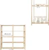 STOLMAK Holzregal Garage Regal 170x170x38 (BxHxT) Produktbild-Vorschau 7