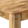 A close-up view of the corner of a wooden table, showing the texture and grain of the wood. Anteprima dell’immagine prodotto