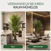 Meisterhome Areca Kunstpalme 180 cm – Große Tropische Produktbild-Vorschau 5