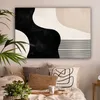 Plátno 120x80 cm - Japandi - Moderné - Čierna - Béžová, Náhľad obrázku produktu 2