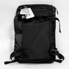 A black backpack is shown against a white background. Produktbild-Vorschau