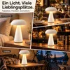 LED-Pilzlampe, tragbare Metall-Schreibtischlampe, Produktbild-Vorschau 8