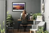 Bild 70x50 MDF-Rahmen Wandkunst Steine ​​Sea Landschaft Produktbild-Vorschau 3