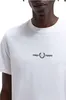 T-shirt Fred Perry M4580-100 da Uomo Anteprima dell’immagine prodotto 5