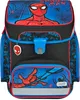 A Spiderman-themed school backpack shown from the front. Produktbild-Vorschau