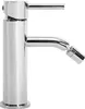 A chrome bidet faucet is shown against a white background. Podgląd zdjęcia produktu