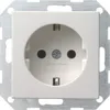 GIRA 018827, CEE 7/3, CEE 7/4, Weiß, 250 V, 16 A Produktbild-Vorschau 2