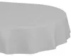 Tischdecke 140x220cm Oval Hellgrau DanceDirty abwaschbar Produktbild-Vorschau 1