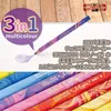 A marketing image showcasing a set of marble-patterned colored pencils from KOH-I-NOOR, with text highlighting their features and origin. Anteprima dell’immagine prodotto