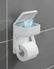 Maximex Toilettenpapierhalter 2 in 1, mit Ablage für Produktbild-Vorschau 3