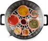 A top-down view of a canning pot filled with jars of preserved food. Podgląd zdjęcia produktu
