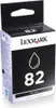 Lexmark #82 Black Print Cartridge, Schwarz, Tintenstrahl, Produktbild-Vorschau 3