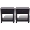 VidaXL 242873, Czarny, MDF, Paulownia, Sklejka, 325 x 240 x Podgląd zdjęcia produktu 3