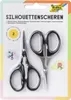 Product packaging for a set of silhouette scissors. Anteprima dell’immagine prodotto