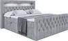 ALTDECOR Boxspringbett mit LED-Beleuchtung Matratze (20 cm Produktbild-Vorschau 2