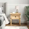Odkládací stolek  50x50x50 cm z masivního borovicového Náhled obrázku produktu 3