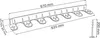 Bordure Garden Border 0645, 4,8 m, noire, 24 piquets Voir les images du produit 4