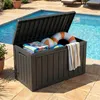 Baule da giardino impermeabile 170L contenitore esterno Anteprima dell’immagine prodotto 9