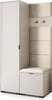 Masseno Garderobe-Set LORI 95/181/51 cm Modern Produktbild-Vorschau 1