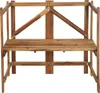 A wooden garden bench, also described as a planting table or plant shelf, shown from the front against a white background. Náhled obrázku produktu