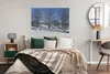 MuchoWow® Poster Ein winterlicher Tag unter blauem Himmel Produktbild-Vorschau 4