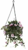 Hangekorb - D30 cm - Rattan geflochten - Hangepflanze - an Produktbild-Vorschau 1