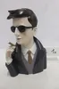 Gilde Figur, Mann, "Gentleman mit Zigarre", Poly, grau, Voir les images du produit 7