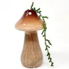 Dekovase Pilz Amanita1 H. 15,8cm D. 9cm creme braun Keramik Produktbild-Vorschau 3