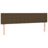 Boxspringbett mit Matratze & LED Dunkelbraun 200x200 cm Produktbild-Vorschau 7