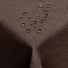 DecoHomeTextil Leinen Optik Tischdecke Dunkelbraun Eckig Produktbild-Vorschau 1