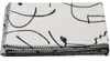 Leichte Kuscheldecke Gesichter Farbe Rohweiß 140x200cm von Produktbild-Vorschau 2