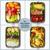 Dimono Premium Edelstahl Lunchbox 2400 ml - 100% Produktbild-Vorschau 8