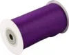 100mm breites, 10m langes, einseitig glänzendes Satinband in Lila - Purpur auf Rolle. Perfekt für Bastelprojekte und Geschenkverpackungen Produktbild-Vorschau