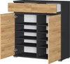 Germania Schuhschrank 3471-562, in Anthrazit/Navarra Eiche Produktbild-Vorschau 4