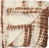 Baumwollschal - Bamboo - braun tie dye - quadratischer Produktbild-Vorschau 4