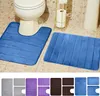 3-teiliges Badematten-Set, Badezimmerteppich, Produktbild-Vorschau 2