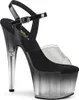 ADORE-708T-2 Damen Sandale von Pleaser, Smoke-Schwarz EU Produktbild-Vorschau 1