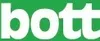 The image shows the word 'bott' in white text on a green background. Voir les images du produit