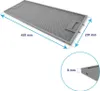 Bosch Metall-Fettfilter 484x201x8mm 11022473 Produktbild-Vorschau 2