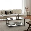 Mina - Couchtisch, 90x60x40h cm Schwarz, mit Produktbild-Vorschau 5