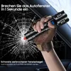 2000 Lumen LED-Taschenlampe mit Zoom & USB-C - 3W COB Produktbild-Vorschau 6
