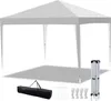 Hengda gazebo pieghevole 3x3m bianco tenda per feste Anteprima dell’immagine prodotto 4