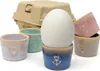 Stoneware Eierbecher modern grey Produktbild-Vorschau 4