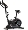 A black exercise bike with a water bottle holder, shown against a white background. Produktbild-Vorschau